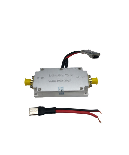 YX-OS53 LNA RF Module – 1MHz–7.2GHz Wideband, 40dB Gain Low-Noise Amplifier