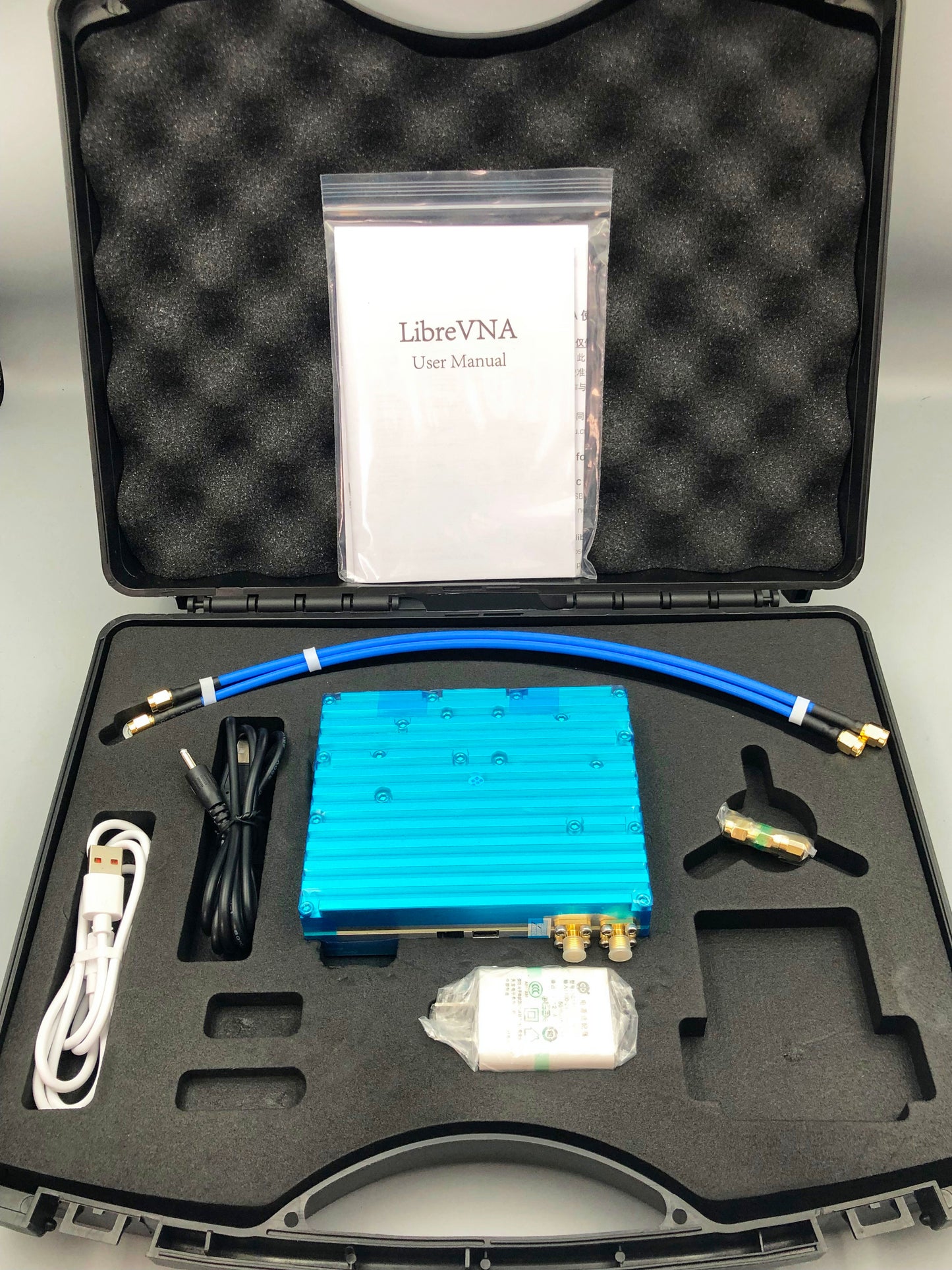 YX-OS04 LibreVNA 100kHz–6GHz Two-Port VNA | Latest Flanged Version with Improved Thermal Dissipation