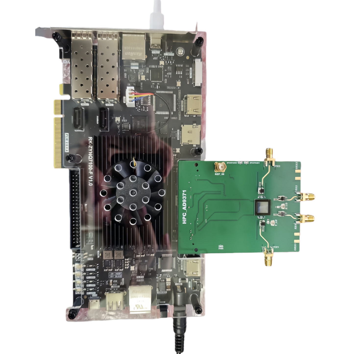 YX-OS11 ADRV9371/ADRV9009 FMC RF Transceiver Board Compatible with ZC706 for Wideband SDR Development