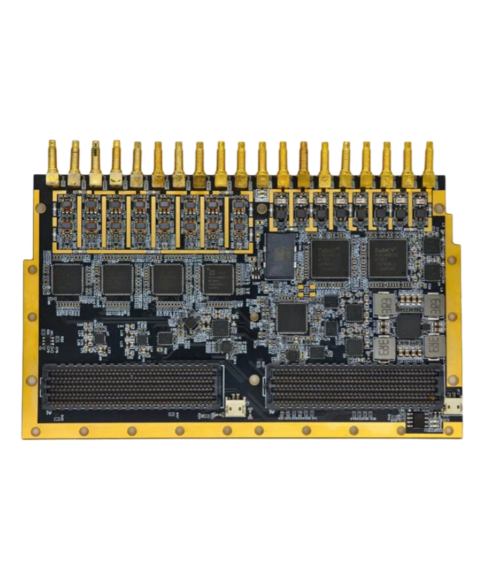 YX-OS81 High-Speed Acquisition FMC Double-Width Card – 8Rx/8Tx, 1.3GSPS ADC + 2.8GSPS DAC, HPC Interface