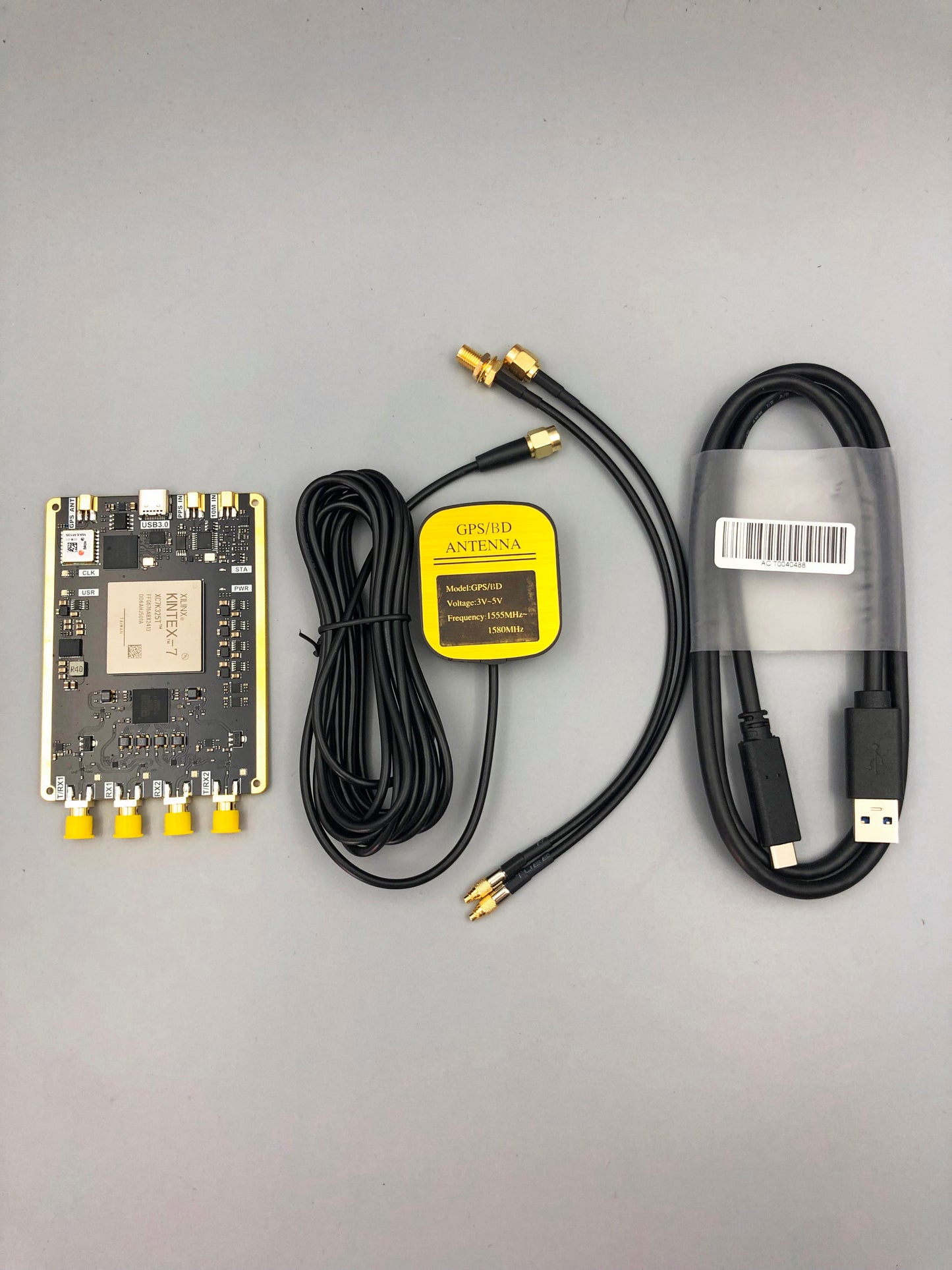YX-OS13 B210 USRP with XC7K325T + AD9361 and Onboard GPS Module for SDR Wireless Communication Development