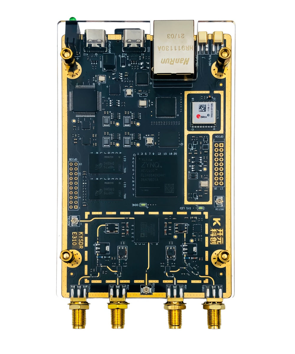 YX-OS34 E310 High-Integration Platform Based on AD9361 and Zynq-7020, with GPS Support,UHD and Pluto SDR Firmware Support, Includes Rich Example Codes