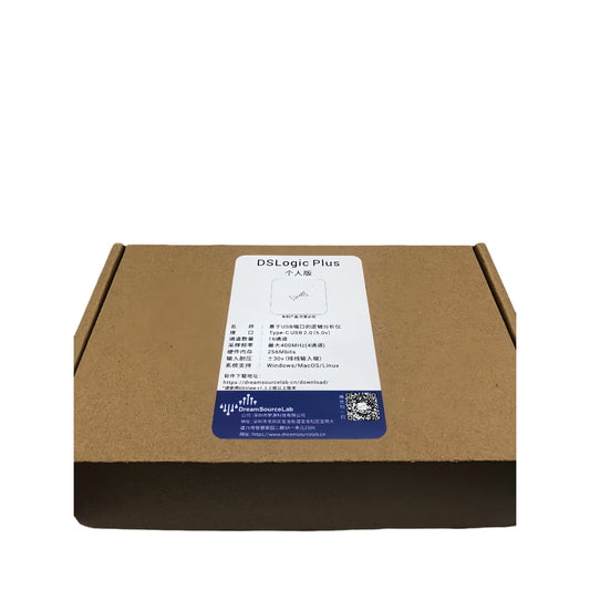 DSLogic Plus Logic Analyzer | 16 Channels, 400MHz Sampling Rate, 256Mbit/s Hardware Memory 