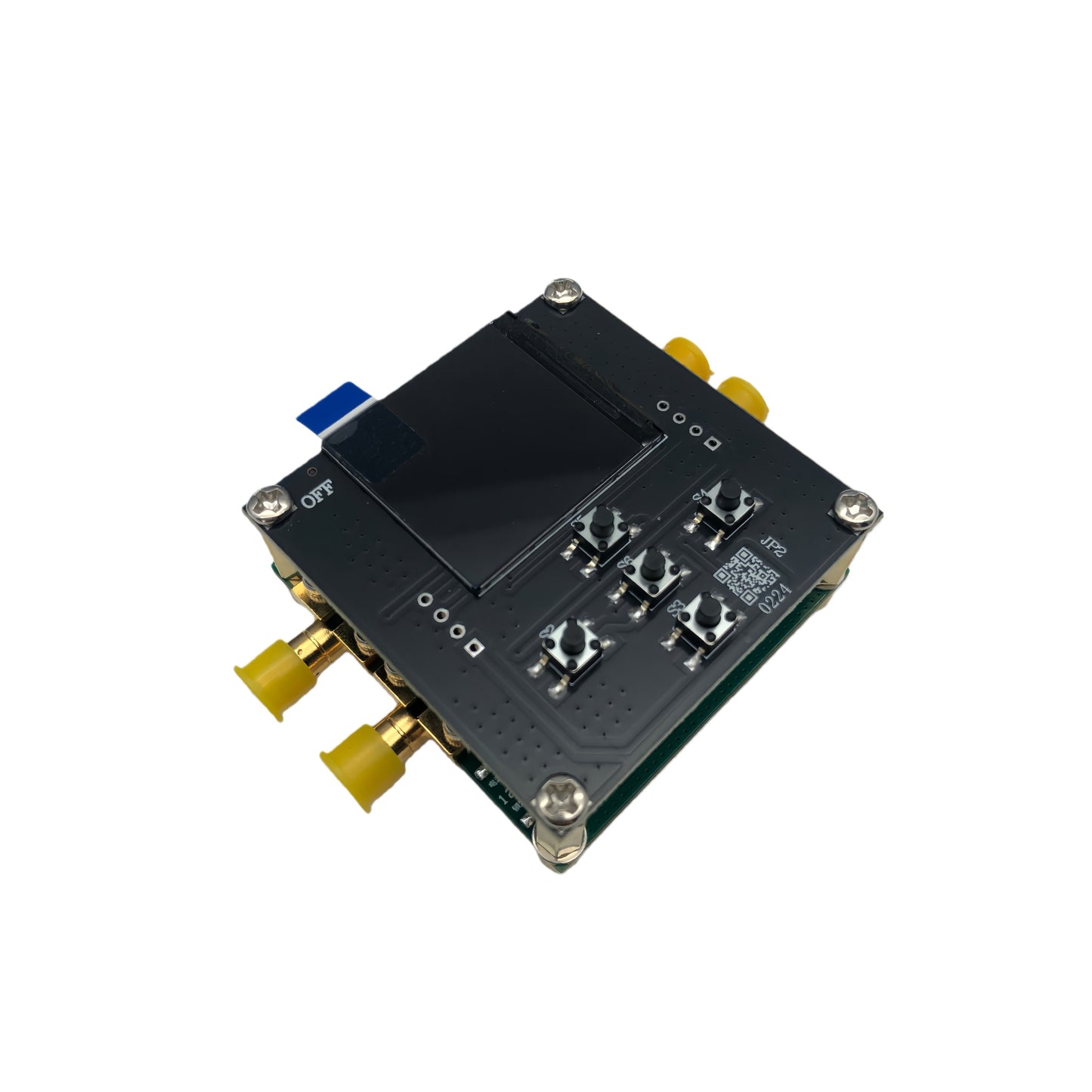 YX-OS29 LMX2595 PLL Development Board 10MHz–19GHz with Frequency Sweep, USB Type-C Power and High-Frequency SMA Output 