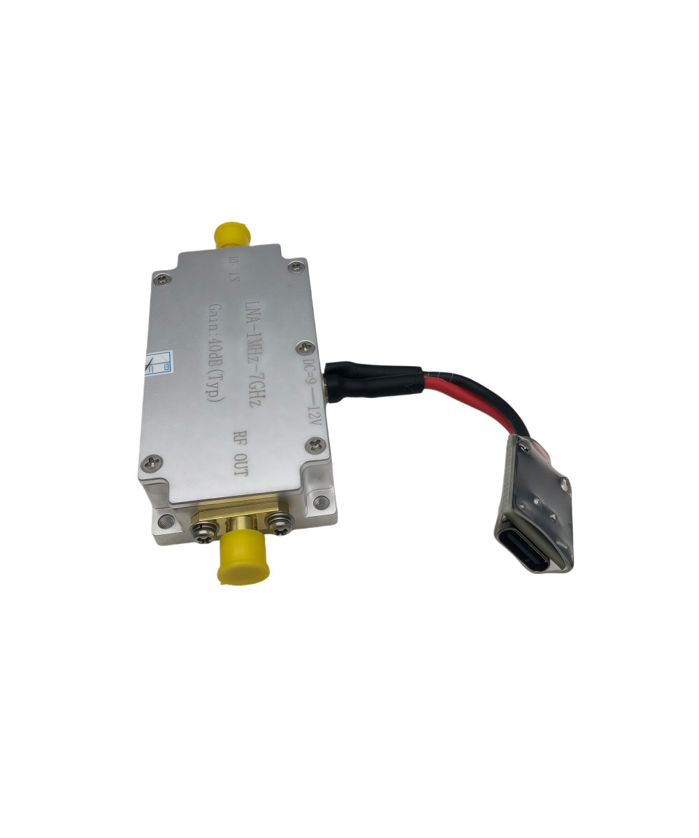 YX-OS53 LNA RF Module – 1MHz–7.2GHz Wideband, 40dB Gain Low-Noise Amplifier