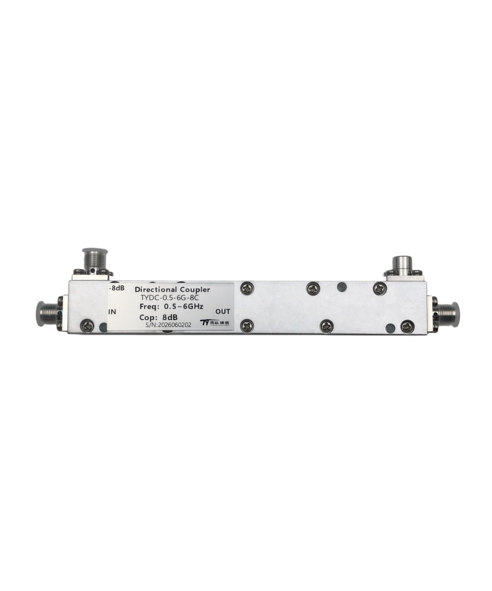 YX-OS65 SMA 0.5–6GHz Microstrip Directional Coupler – 8dB Coupling for RF Signal Testing