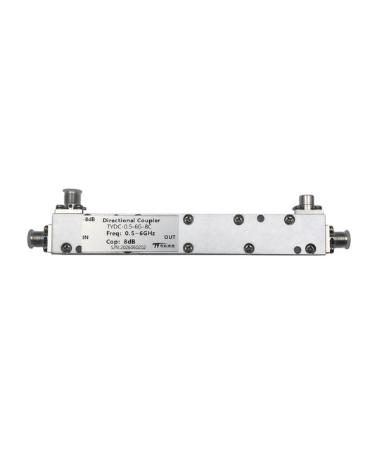 YX-OS65 SMA 0.5–6GHz Microstrip Directional Coupler – 8dB Coupling for RF Signal Testing