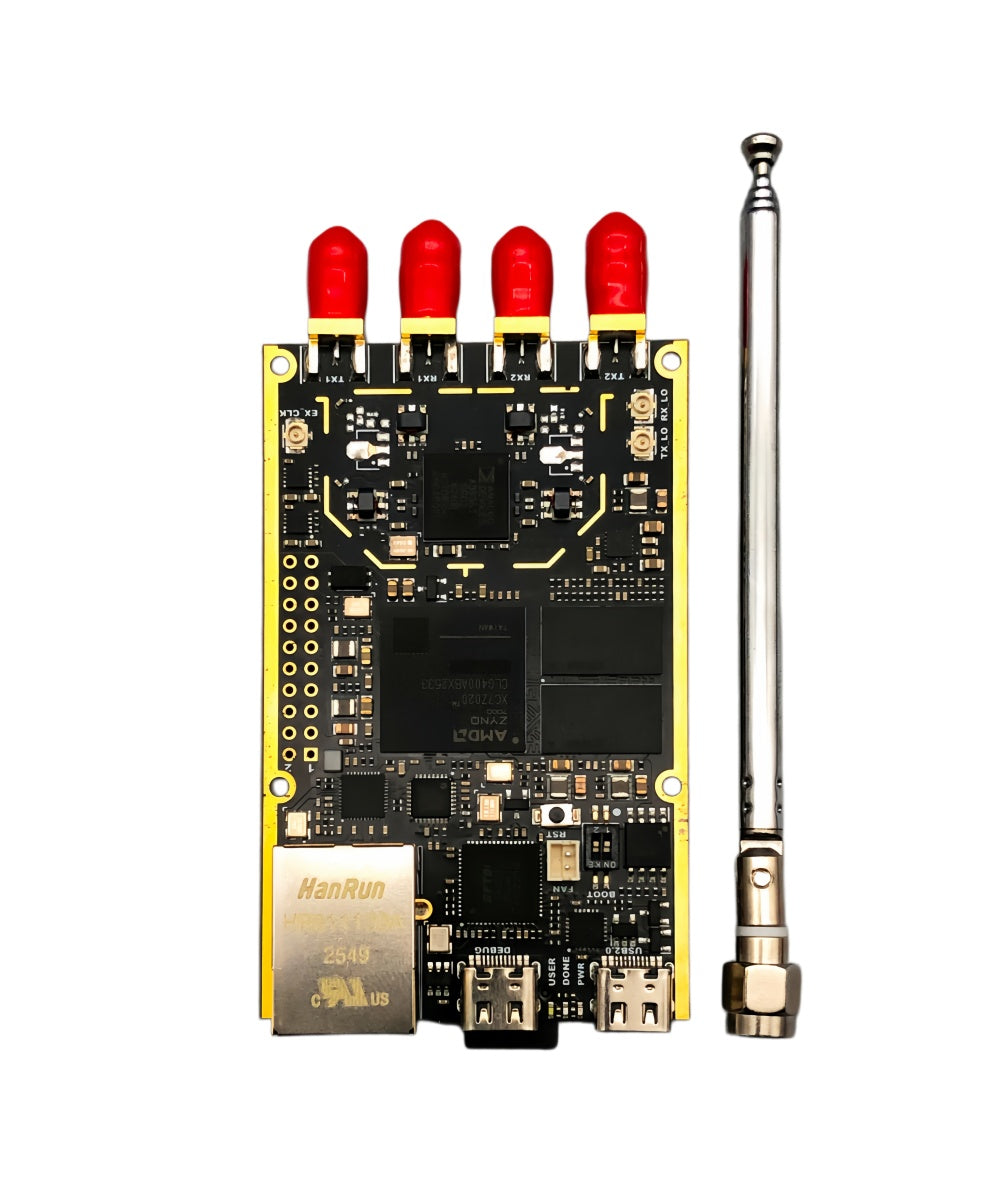 YX-OS09 Pluto SDR 7020-AD936X with Power Amplifier TX Front End for Wideband SDR Signal Transmission Development