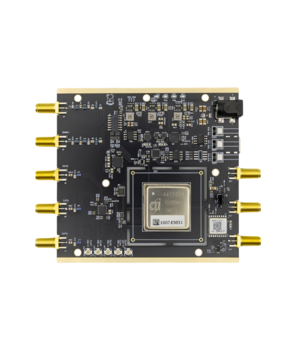 YX-OS77 5-Output Clock Generator – 2.5kHz–200MHz Frequency Range for B210 Radio Receiver Systems