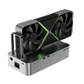 YX-OS58 FEVM Thunderbolt 5 Desktop GPU Docking Station – 12VHPWR GPU Power Cable, Oculink Dual-Mode, Built-in Medical-Grade Ultra-Quiet PSU