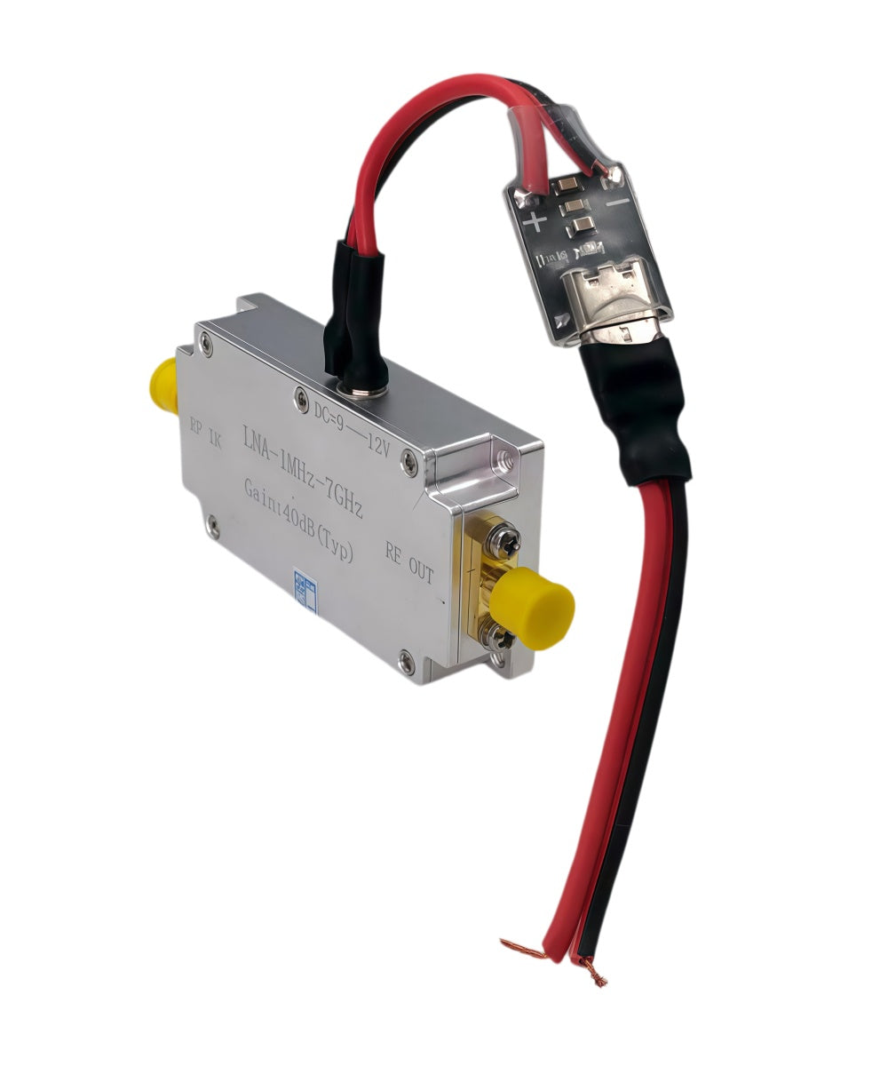 YX-OS53 LNA RF Module – 1MHz–7.2GHz Wideband, 40dB Gain Low-Noise Amplifier