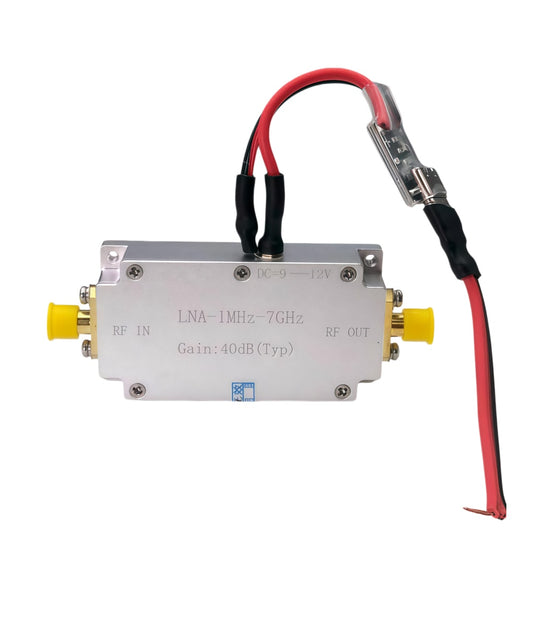 YX-OS53 LNA RF Module – 1MHz–7.2GHz Wideband, 40dB Gain Low-Noise Amplifier